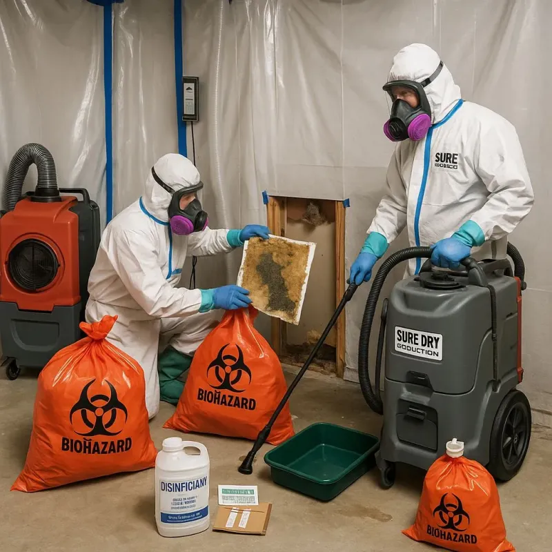 Contaminated Water Handling Protocols process in Richwood, OH