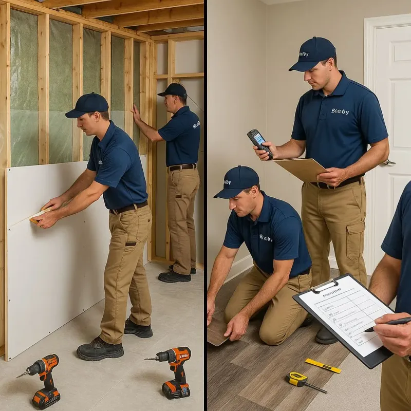 Repairs and Reconstruction process in Richwood, OH